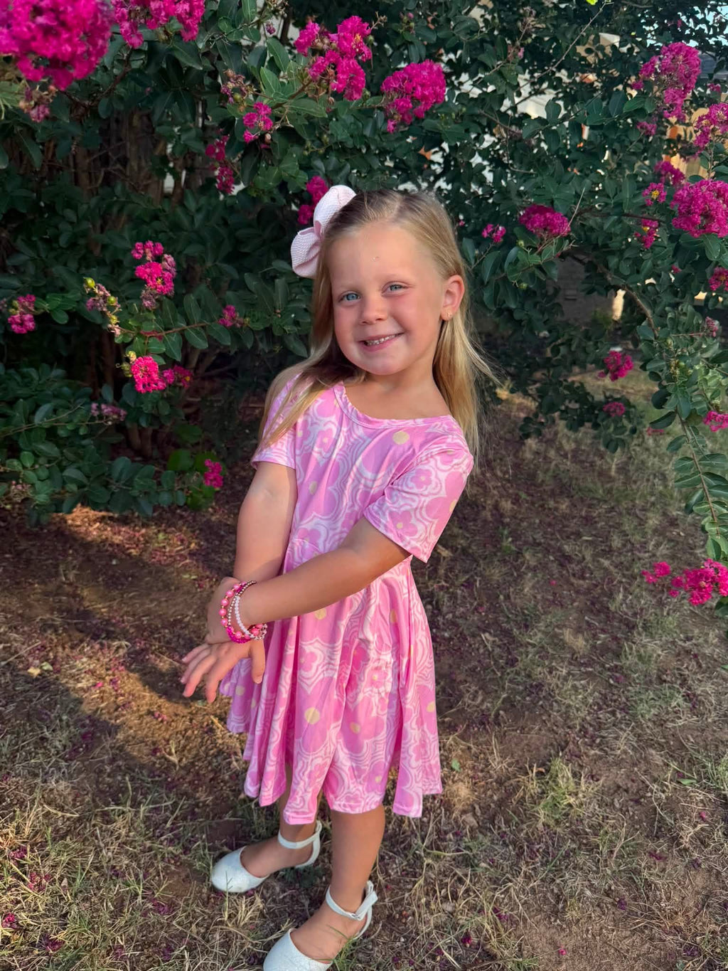 Swirl Twirl Dress + Biker Shorts Set