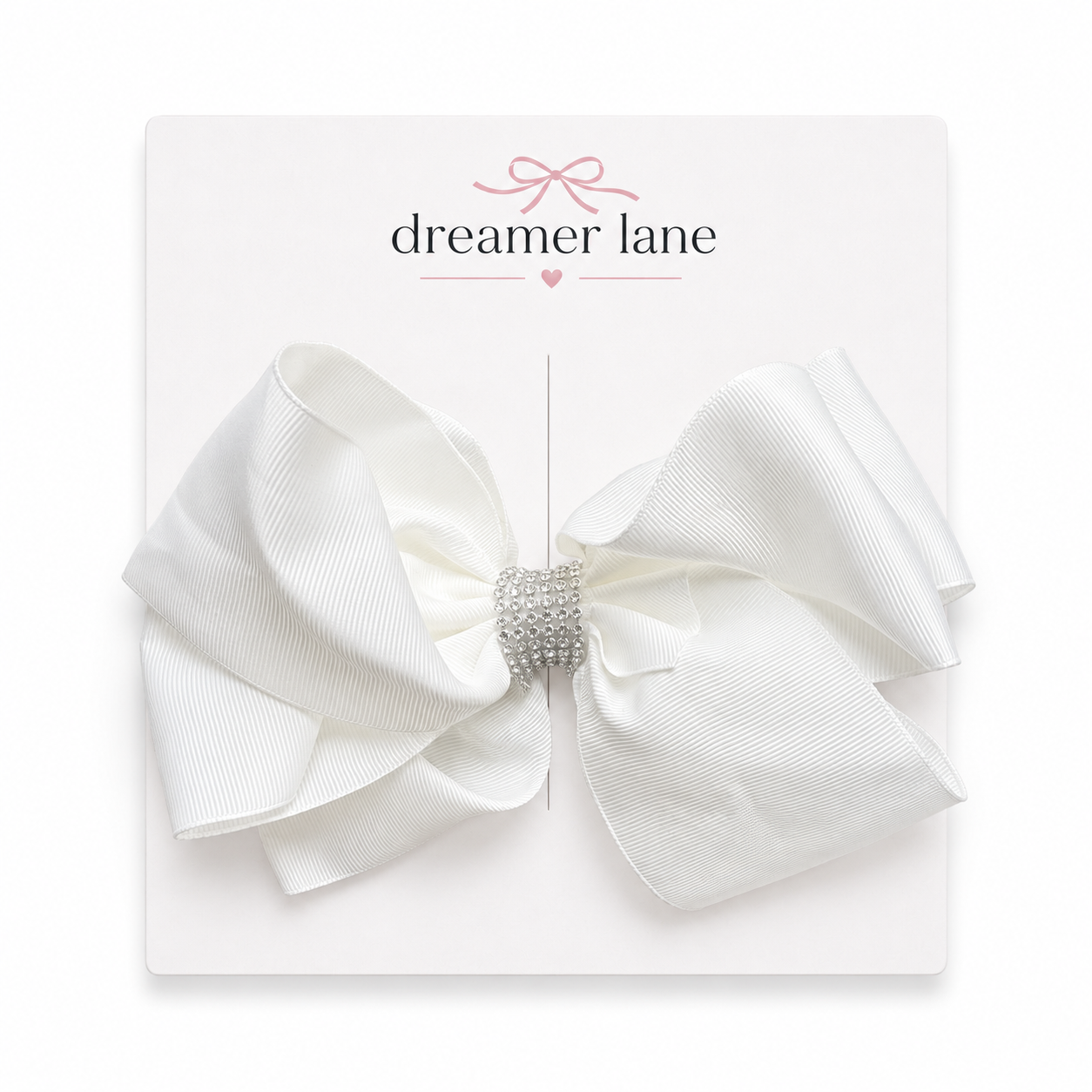 8 Inch Double Stacked Ribbon Bows