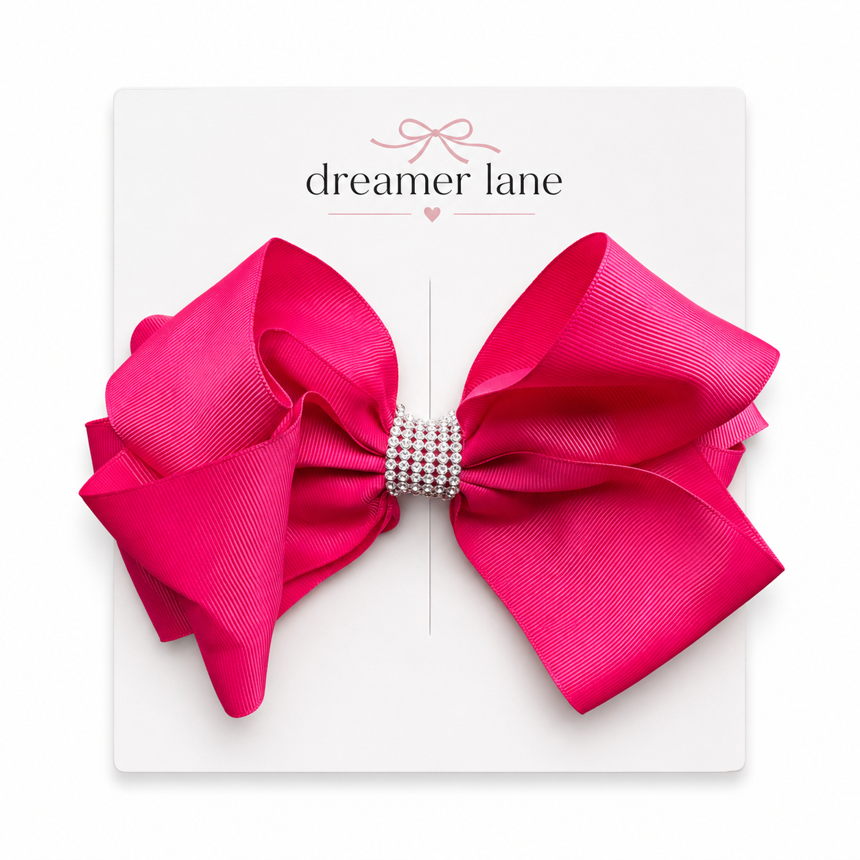 8 Inch Double Stacked Ribbon Bows