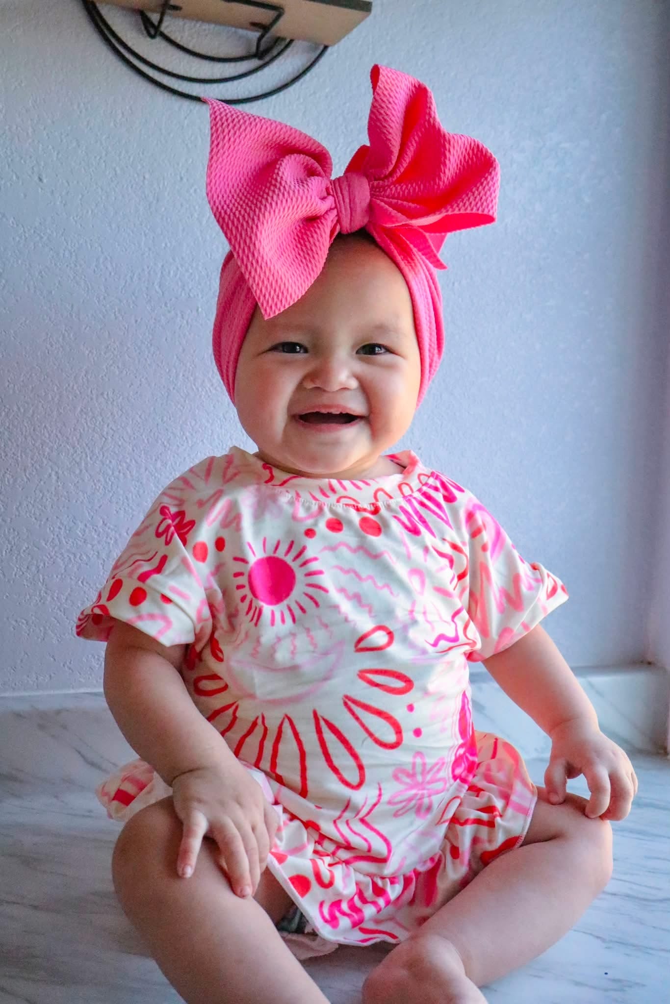 Pink Doodle Lounge Set