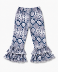 Snake Skin Bell Bottoms