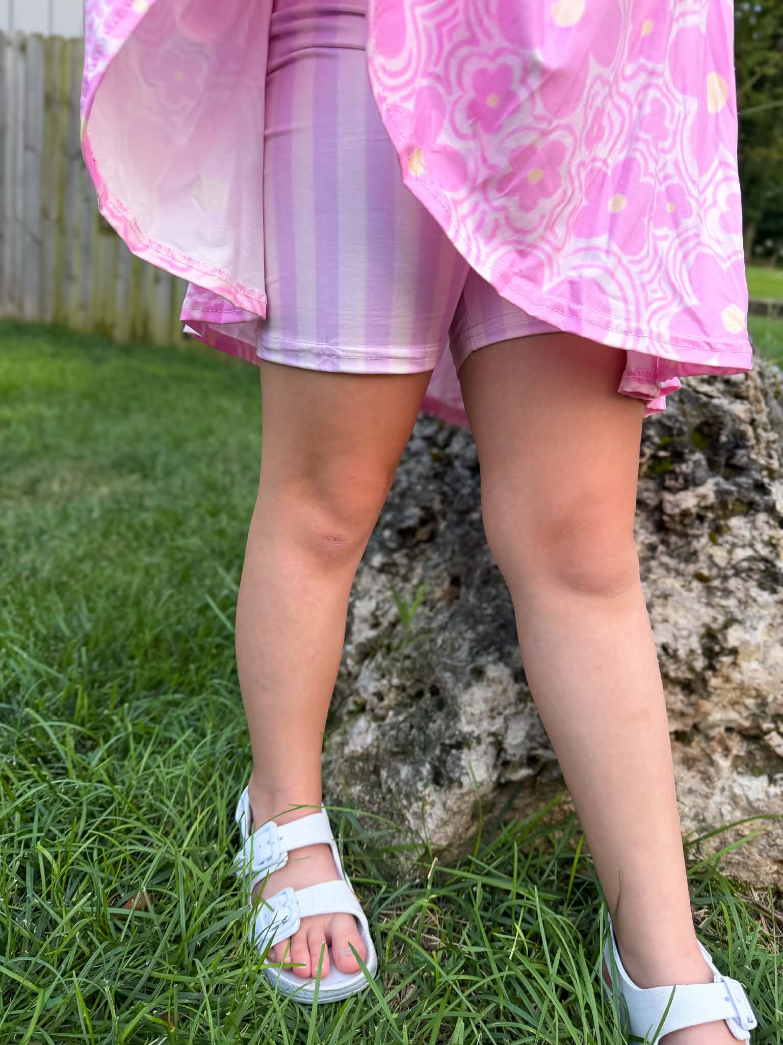 Swirl Twirl Dress + Biker Shorts Set