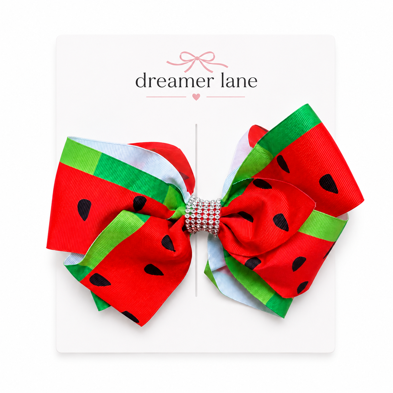 8 Inch Double Stacked Ribbon Bows