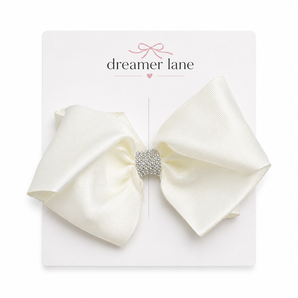 8 Inch Double Stacked Ribbon Bows