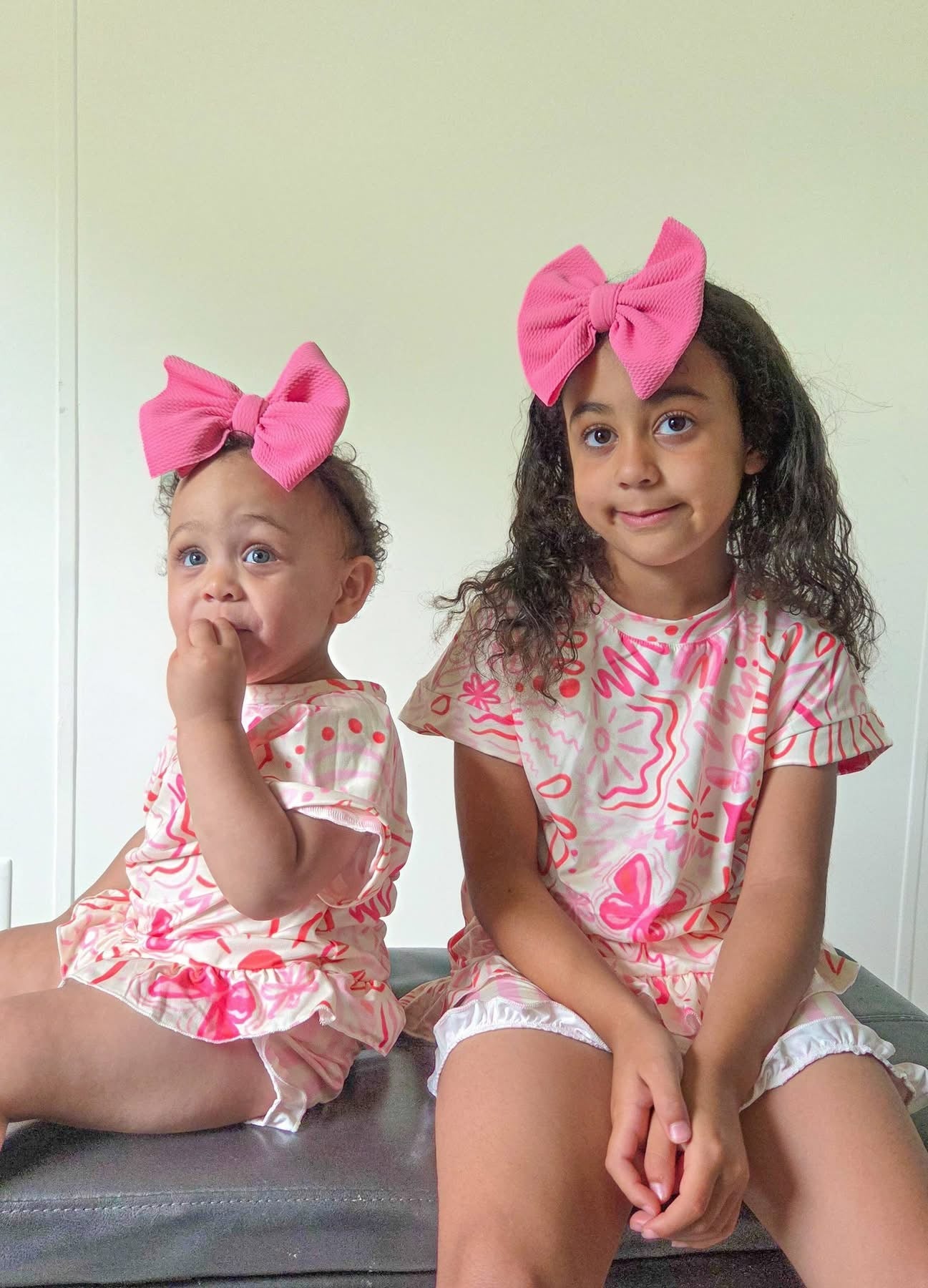 Pink Doodle Lounge Set