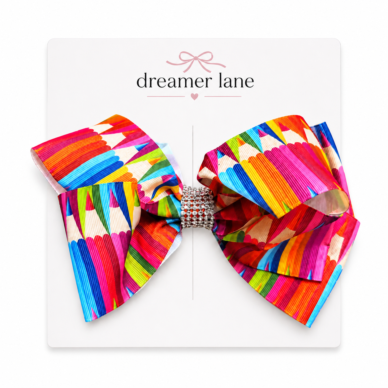 8 Inch Double Stacked Ribbon Bows