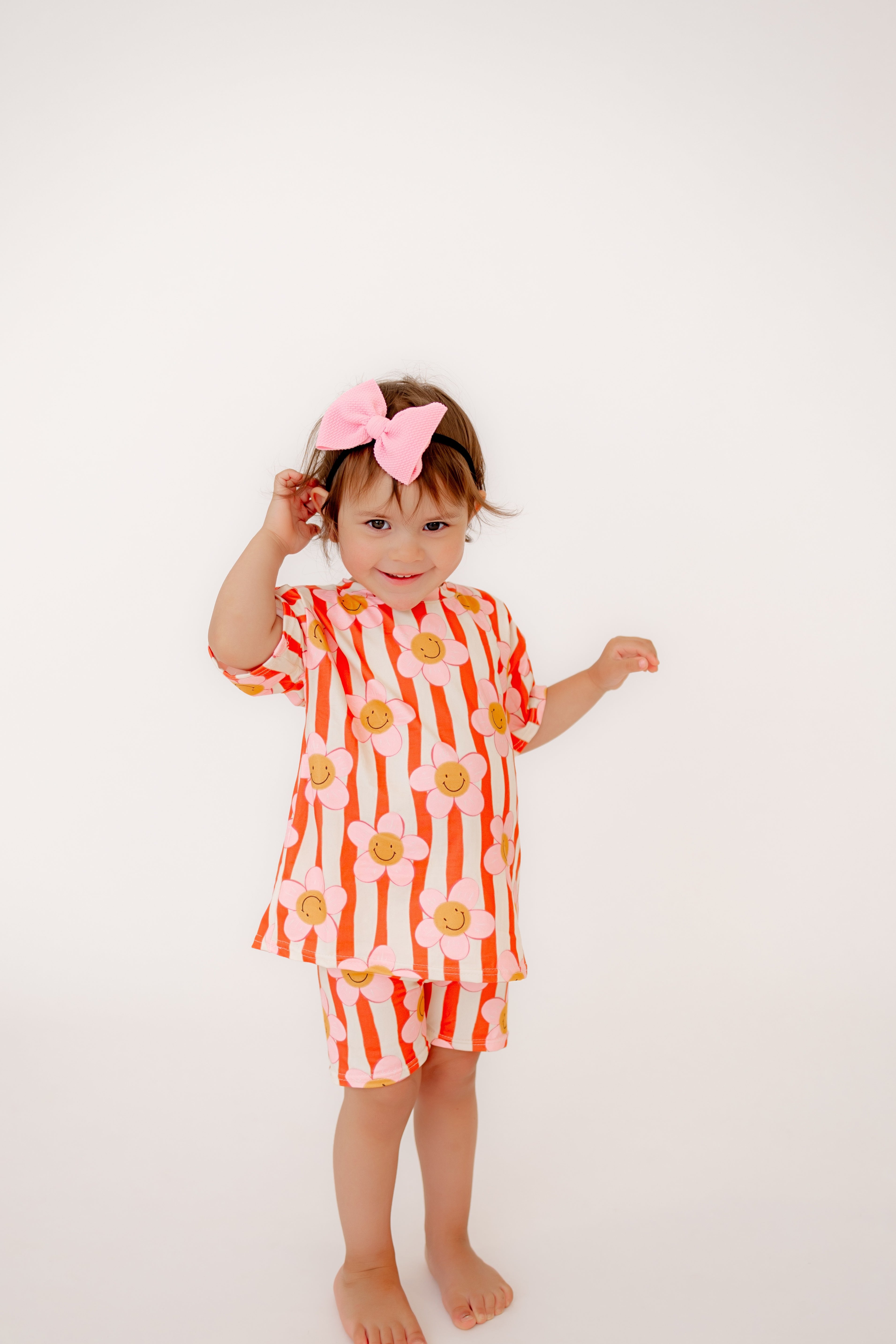 Happy Little Daisy Biker Lounge Set