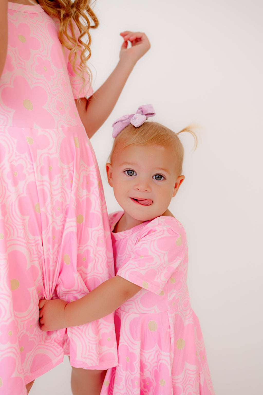 Swirl Twirl Dress + Biker Shorts Set