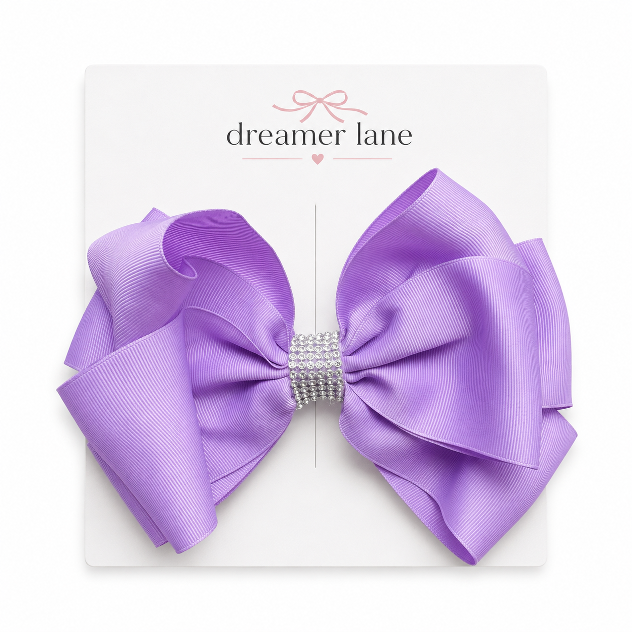 8 Inch Double Stacked Ribbon Bows