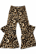 Leopard Bell Bottoms
