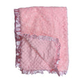Pink all over Minky Blanket